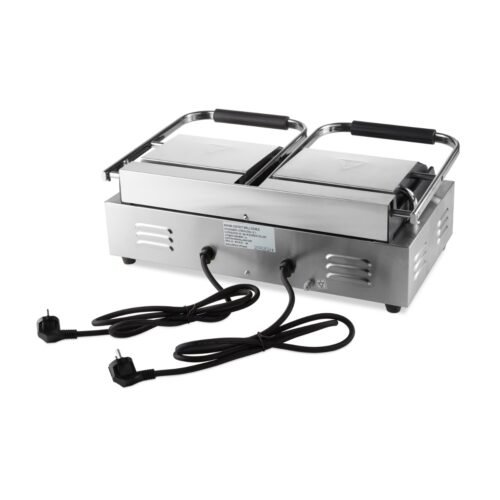 Kontaktinis grilis - Dviguba lygi kepimo plokštė - 2 x 22 cm