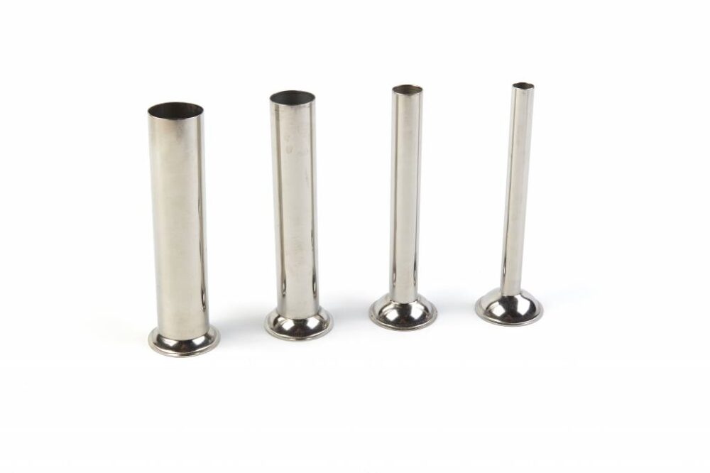 Sausage Stuffer - Filling Tubes Stainless Steel - 4 pcs