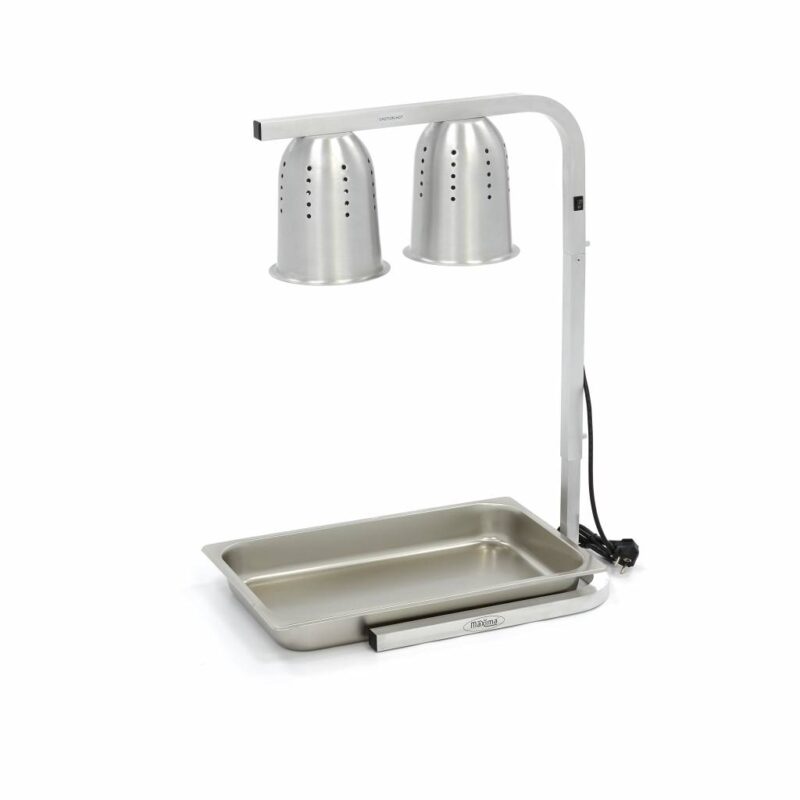 Heating Lamp - 2 Lamps - incl 2 Lamps and 1 x 1/1 GN Container