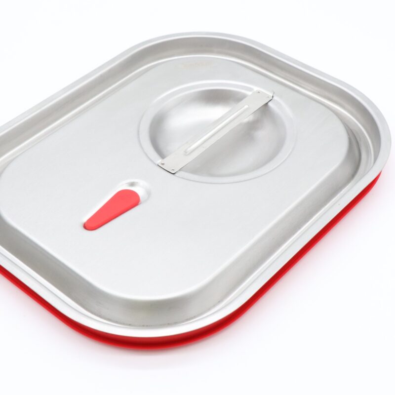Gastronorm Lid - 1/2 GN - Stainless Steel - Airtight Seal