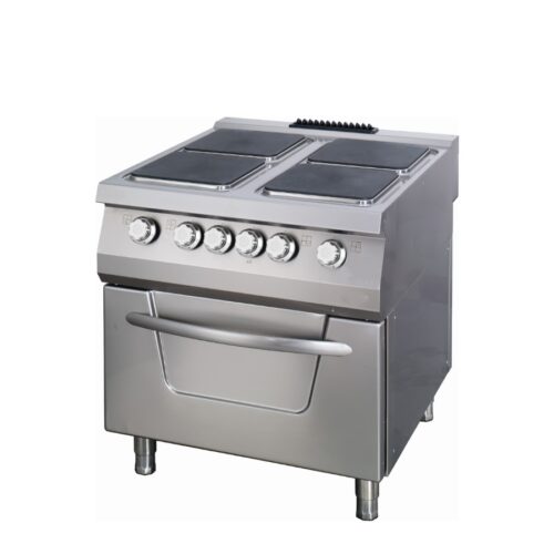 Premium Stove - 4 Burners - Double Unit - 90cm Deep - Electric