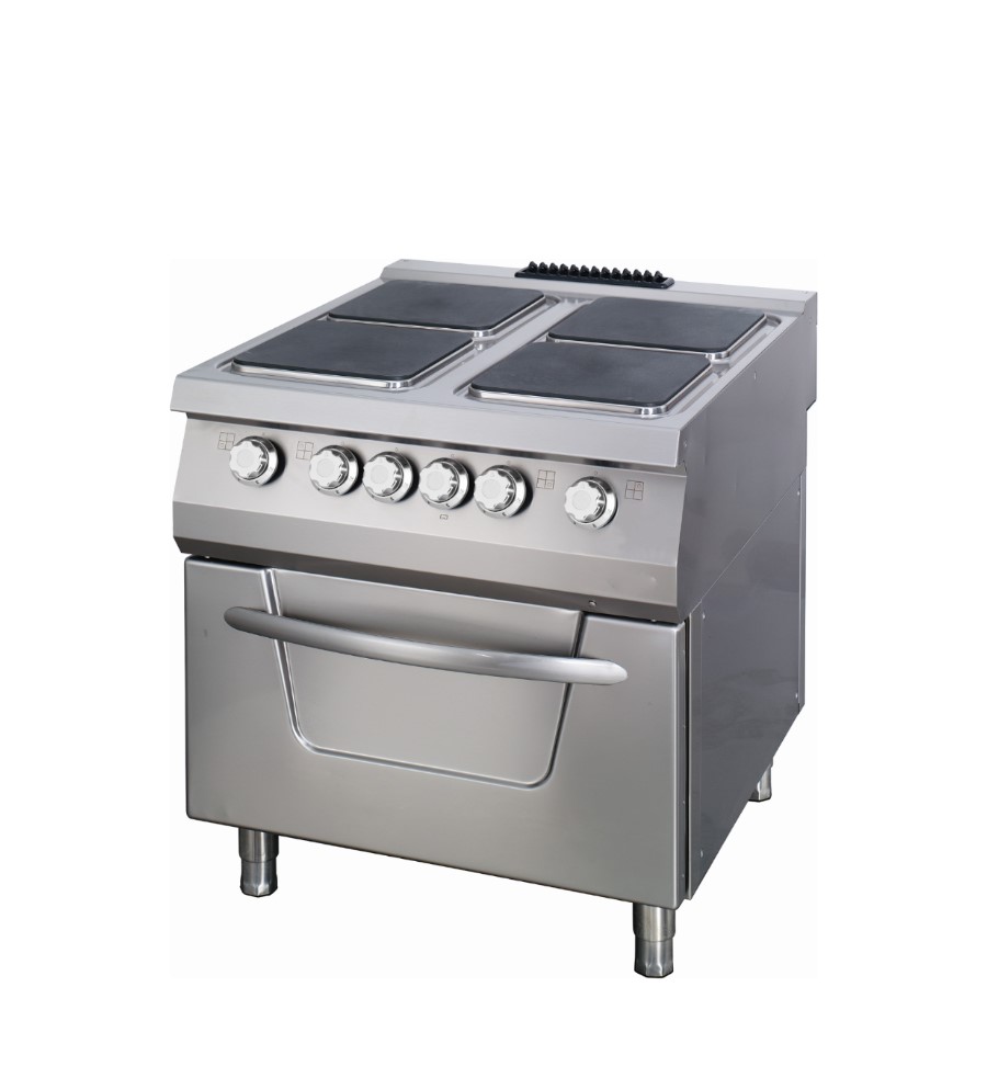 Premium Stove - 4 Burners - Double Unit - 90cm Deep - Electric