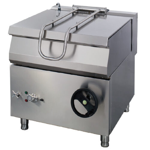 Heavy Duty Bratt Pan - 50L - Double Unit - 70cm Deep - Gas