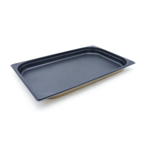 8719632125952_img0001 Gastronorm indas 1/1 GN - Nelipnus - 4 cm gylio - 53 x 32,5 cm - Plieninis
