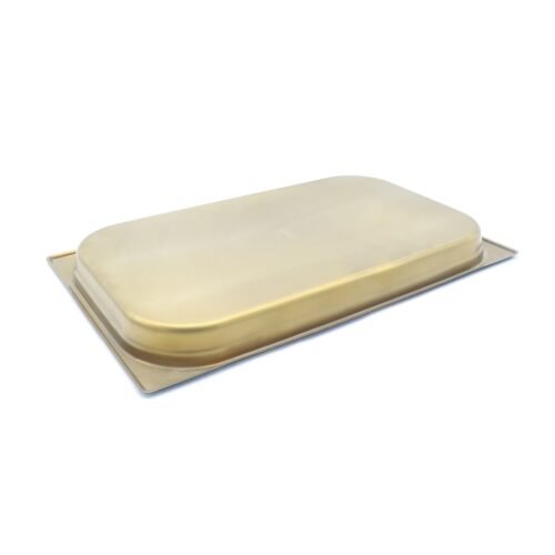 8719632125952_img0003 Gastronorm indas 1/1 GN - Nelipnus - 4 cm gylio - 53 x 32,5 cm - Plieninis