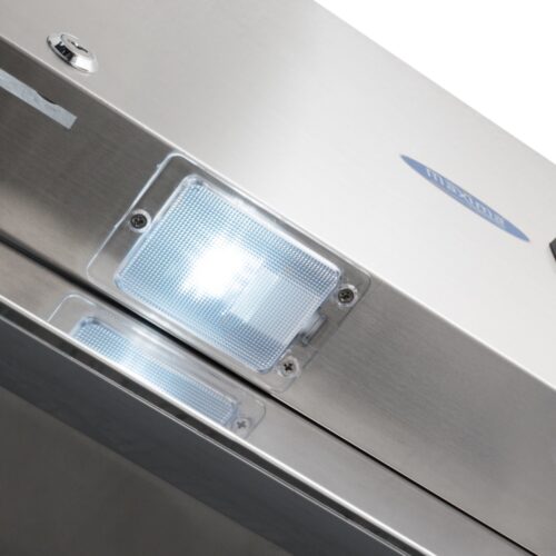 Freezer - 1200L - 6 Adjustable Shelves (2/1 GN) - on Wheels - incl Shelves