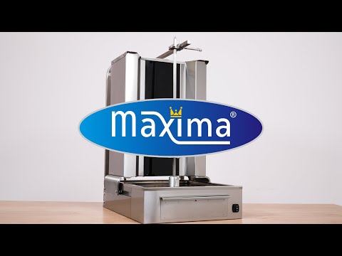 Kebab Grill - 4 Burners - 70kg Meat - Electric