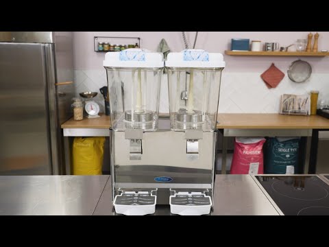 Drinks Dispenser - 3 x 18L - Electric - incl Stirring Mechanism