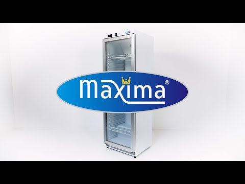 Fridge - 400L - Stainless Steel - with Glass Door