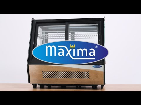 Display Fridge - 125L - 71cm - Front and Rear Sliding Doors