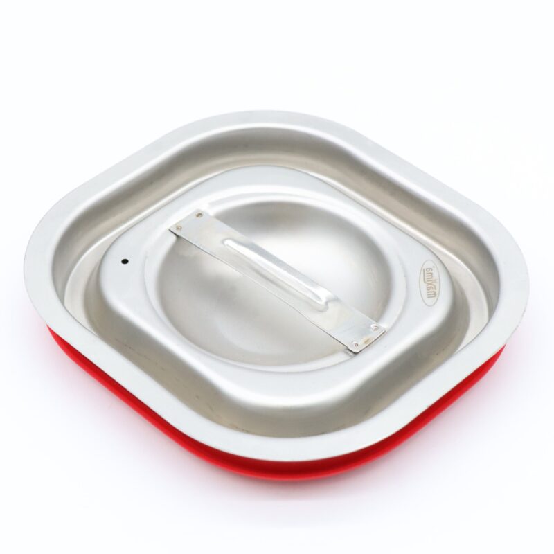 Gastronorm Lid - 1/6 GN - Stainless Steel - Airtight Seal