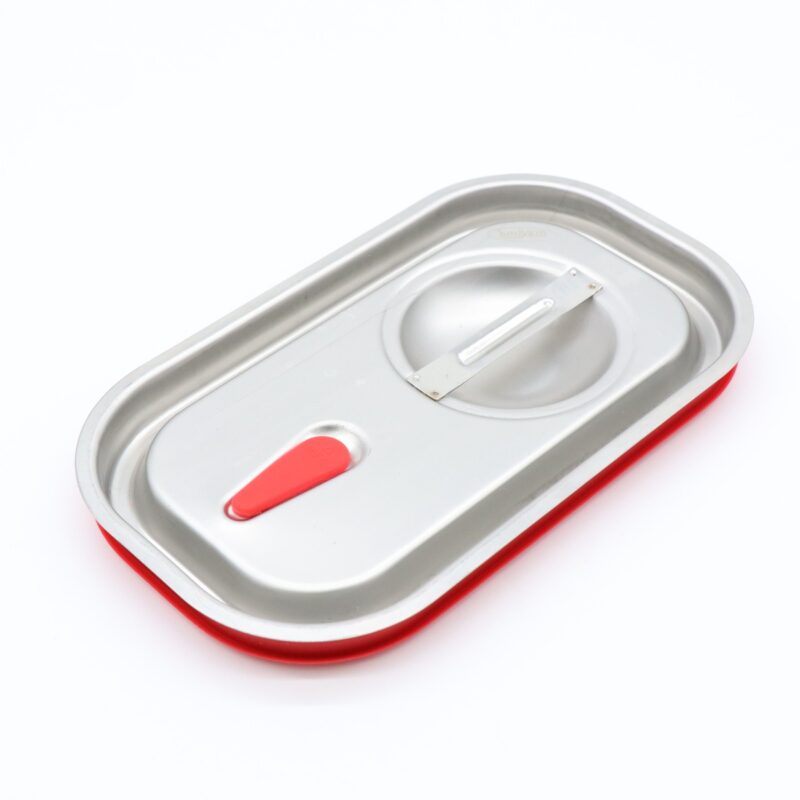 Gastronorm Lid - 1/4 GN - Stainless Steel - Airtight Seal