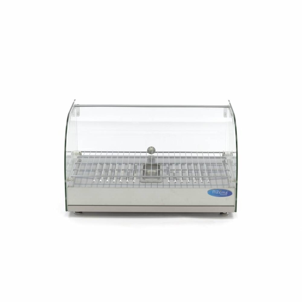 maxima-01-61656e755fa8a Šildoma maisto vitrina 55cm - 1 lentyna - 25L