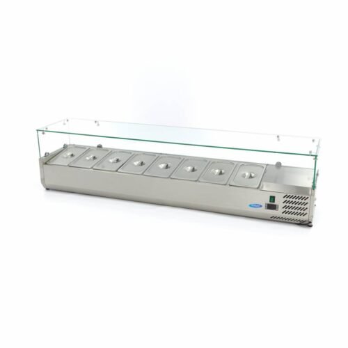 maxima-05-61656e66b0272 180 cm stalviršio šaldytuvas - tinka 8 x 1/3 GN
