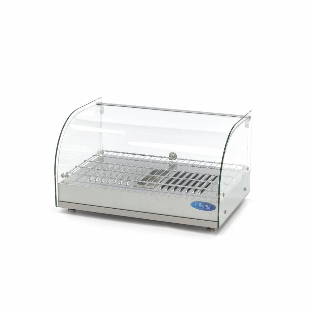 maxima-05-61656e755f699 Šildoma maisto vitrina 55cm - 1 lentyna - 25L