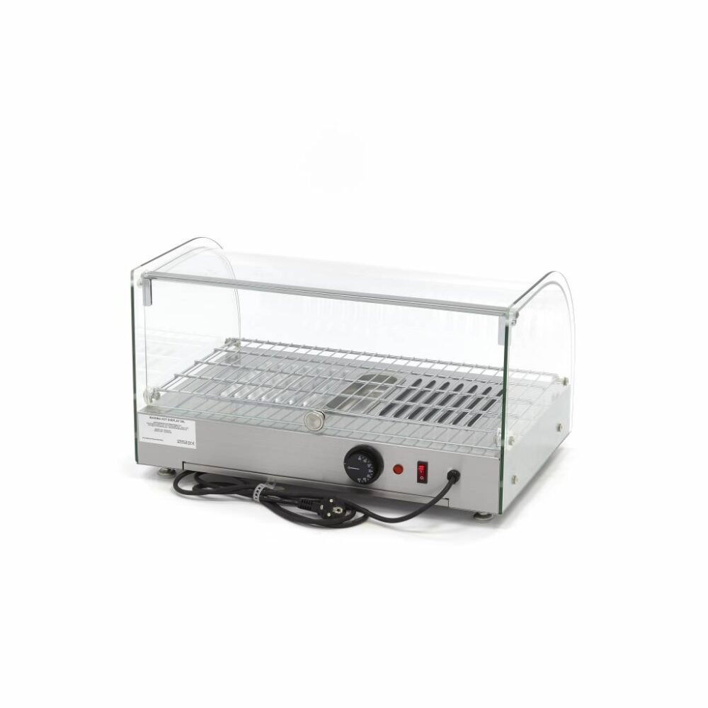 maxima-41-61656e756050b Šildoma maisto vitrina 55cm - 1 lentyna - 25L
