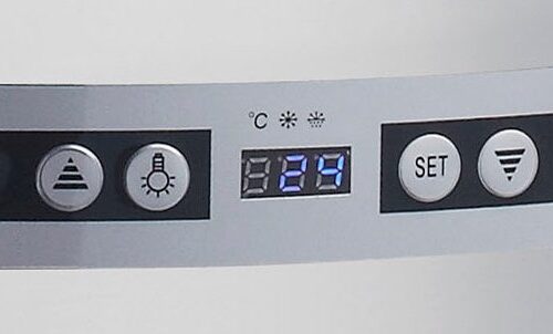 Display Fridge - 100L - 48cm - Round