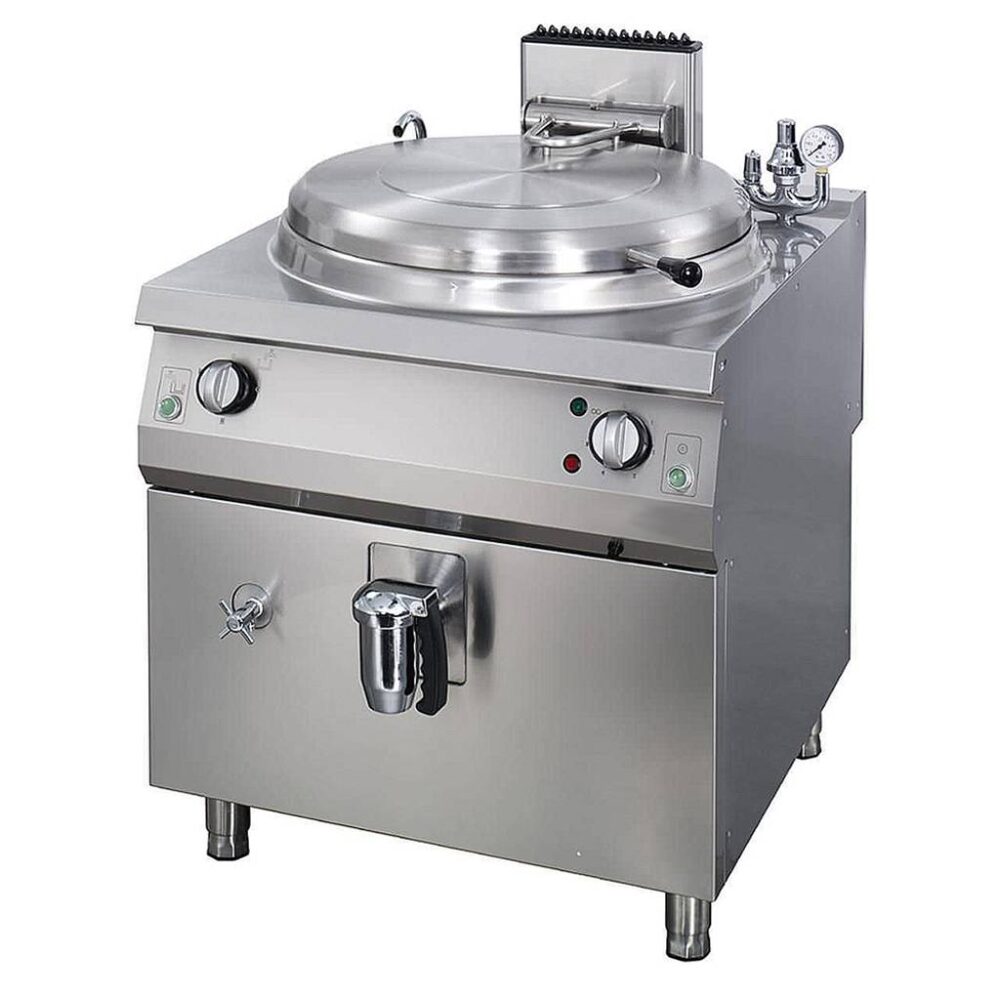 Heavy Duty Boiling Pan - 60L - Direct Heat - 70cm Deep - Gas