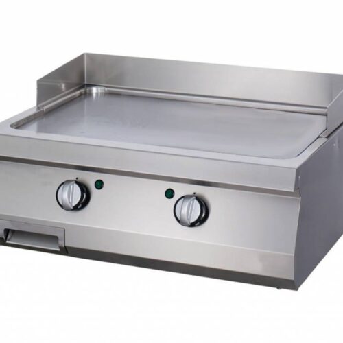 Heavy Duty Griddle - Smooth Chrome - Double Unit - 70cm Deep - Gas