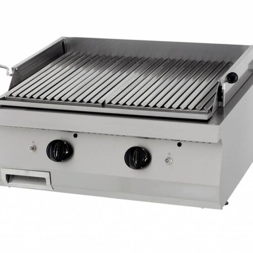 Heavy Duty Lava Stone Grill - Double Unit - 70cm Deep - Gas