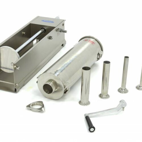 Sausage Stuffer - 7L - Horizontal - incl 4 Filling Tubes