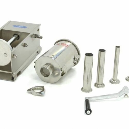 Dešrų kimštuvas 3 l - horizontalus - su 4 pripildymo vamzdeliais