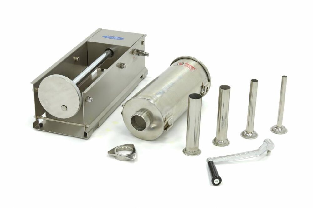Sausage Stuffer - 5L - Horizontal - incl 4 Filling Tubes