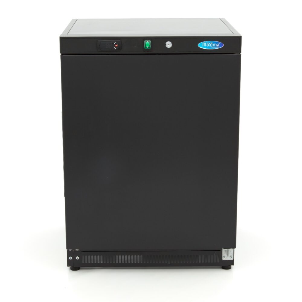 Freezer - 200L - 2 Fixed Shelves - Black