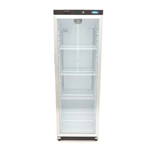 Fridge - 400L - Black - with Glass Door