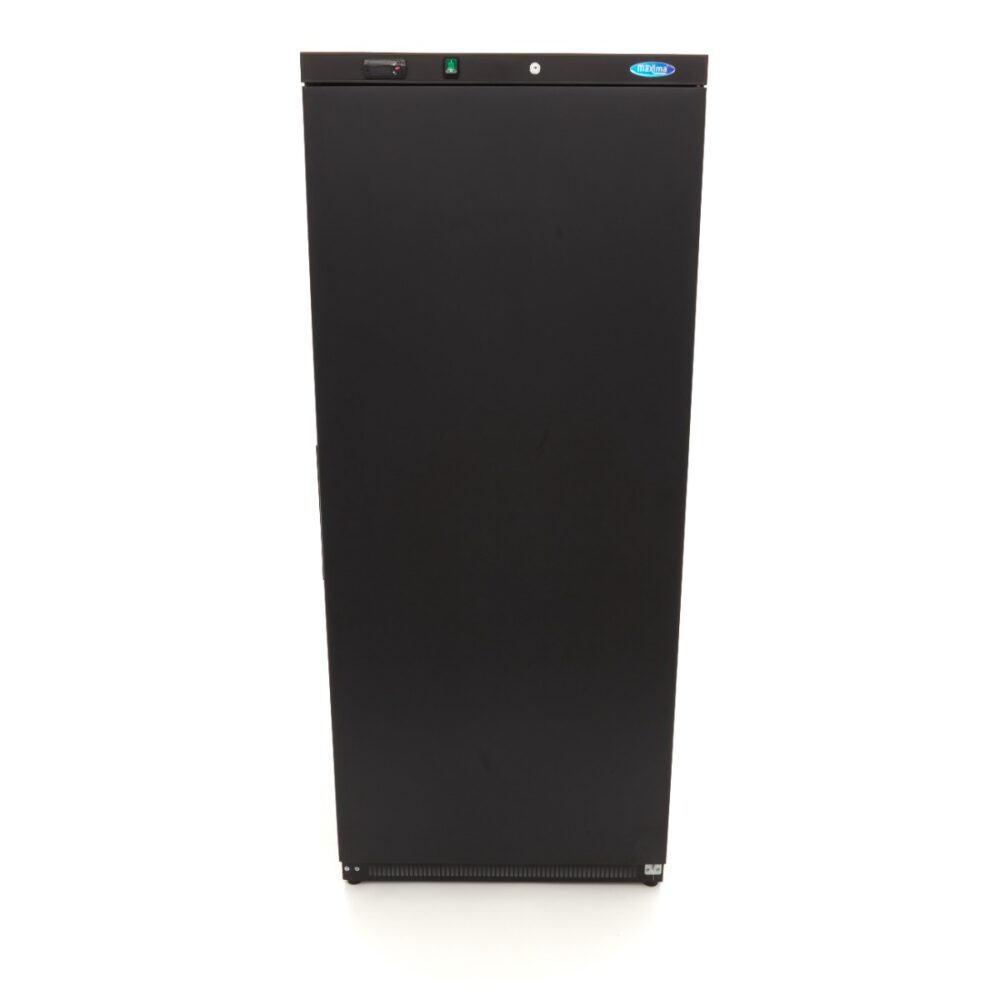 Fridge - 600L - 4 Adjustable Shelves - Black
