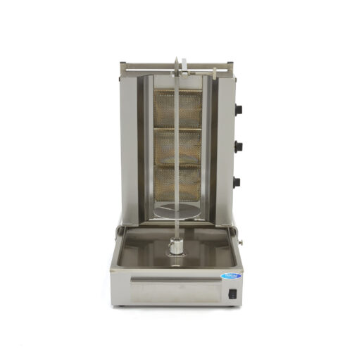 Kebab Grill - 3 Burners - 40kg Meat - Gas