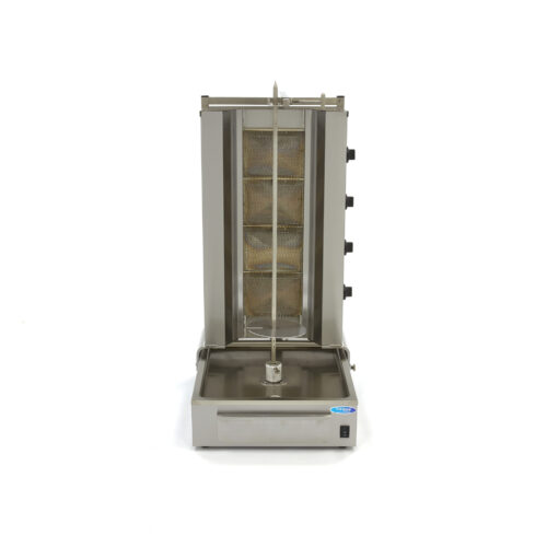 Kebab Grill - 4 Burners - 70kg Meat - Gas