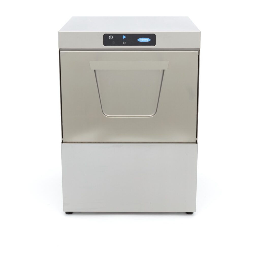 Undercounter Dishwasher - 50 x 50cm - with Drain, Rinse Aid and Soap Pump - Digital Display - 230V
