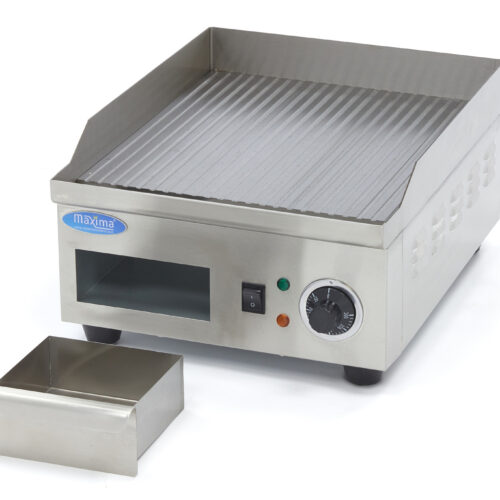 Griddle - Grooved - 36cm - incl Drip Tray