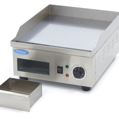 Griddle - Smooth Chrome - 36cm - incl Drip Tray