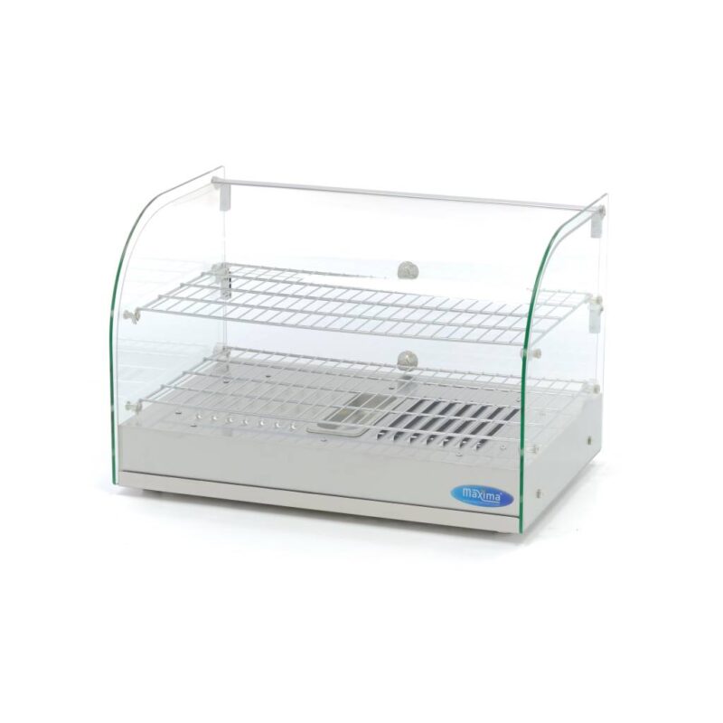 Heated Food Display - 45L - 55cm - 2 Shelves