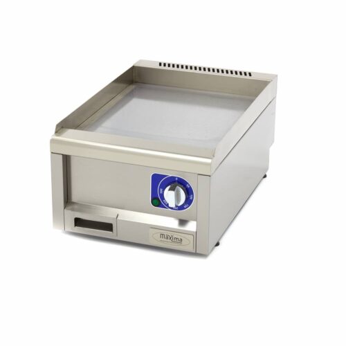 Commercial Grade Griddle - Smooth - Single Unit - 60cm Deep - Electric