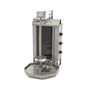 Kebab Grill - 2 Burners - 20kg Meat - Electric