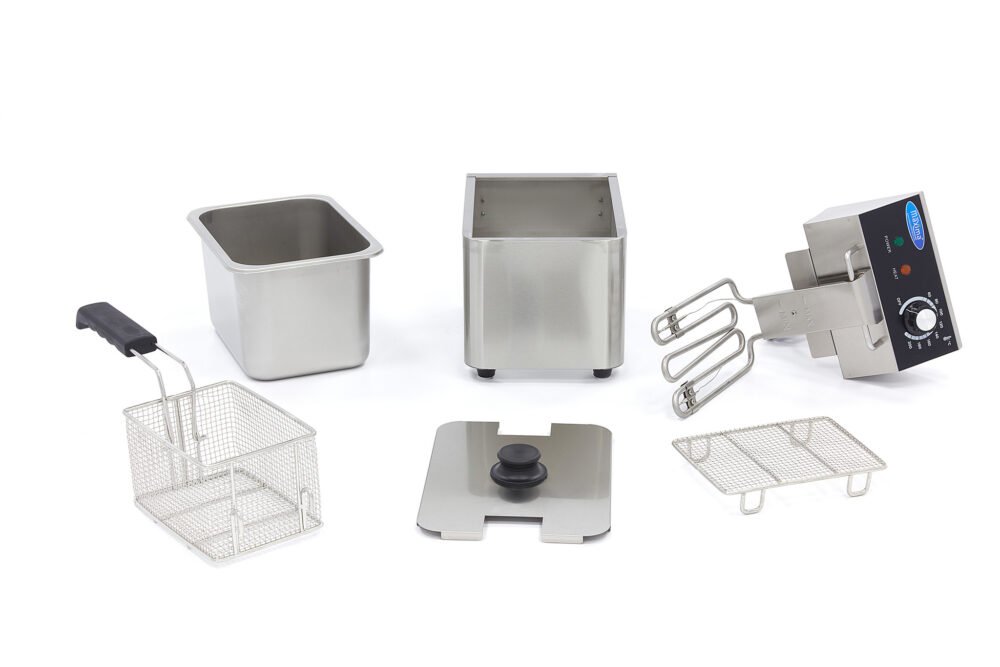 Keptuvė - 4 l - 1 krepšys - iki 0,8 kg bulvyčių