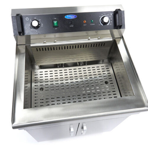 Deep Fryer - 35L - 1 Basket - with Drain Tap - 400V