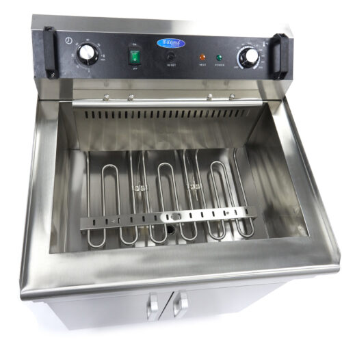 Deep Fryer - 35L - 1 Basket - with Drain Tap - 400V