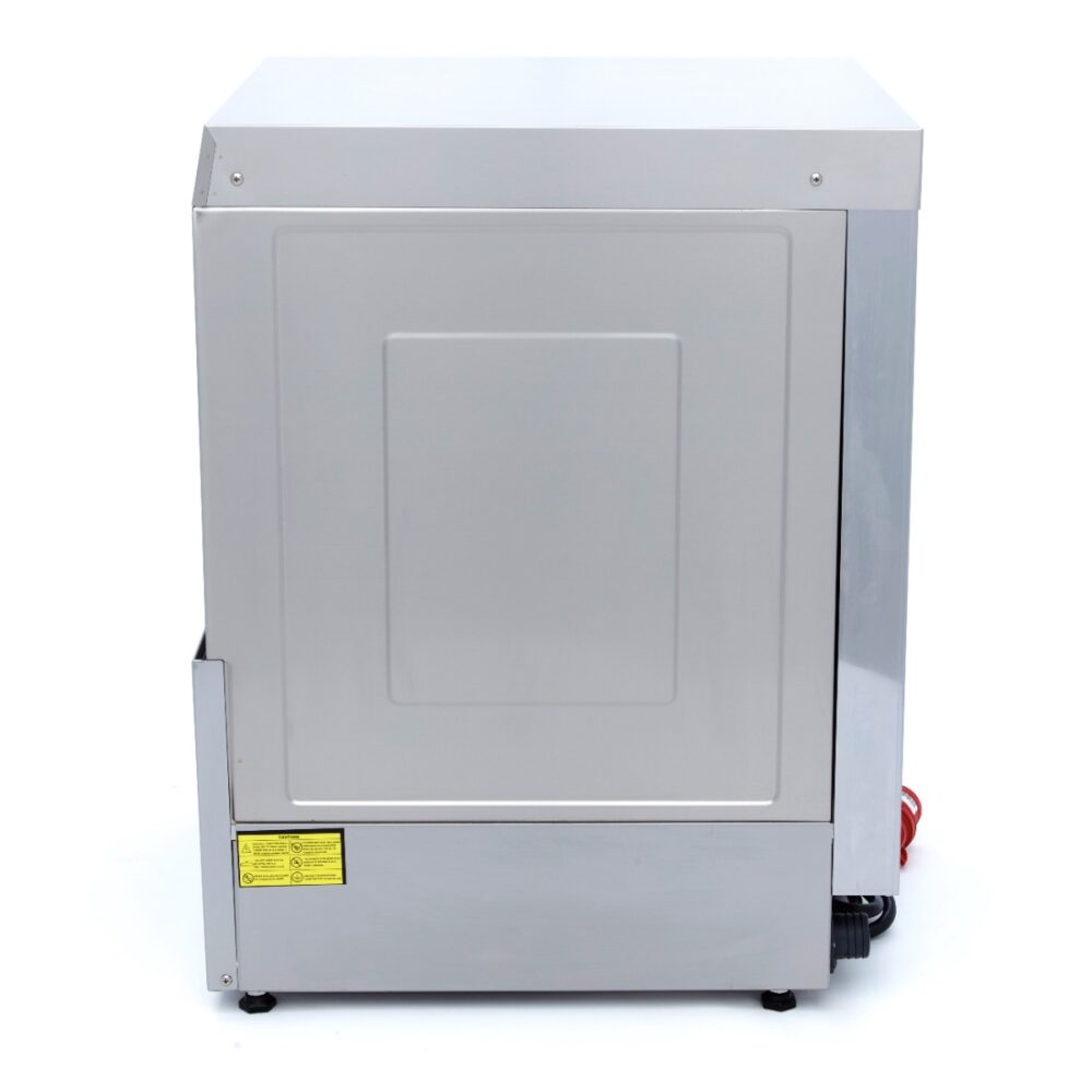 Undercounter Dishwasher - 50 x 50cm - with Rinse Aid Pump - Digital Display - 400V