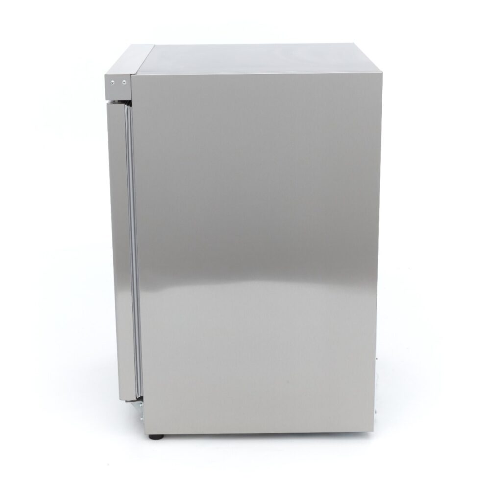 Fridge - 200L - 3 Adjustable Shelves - Stainless Steel