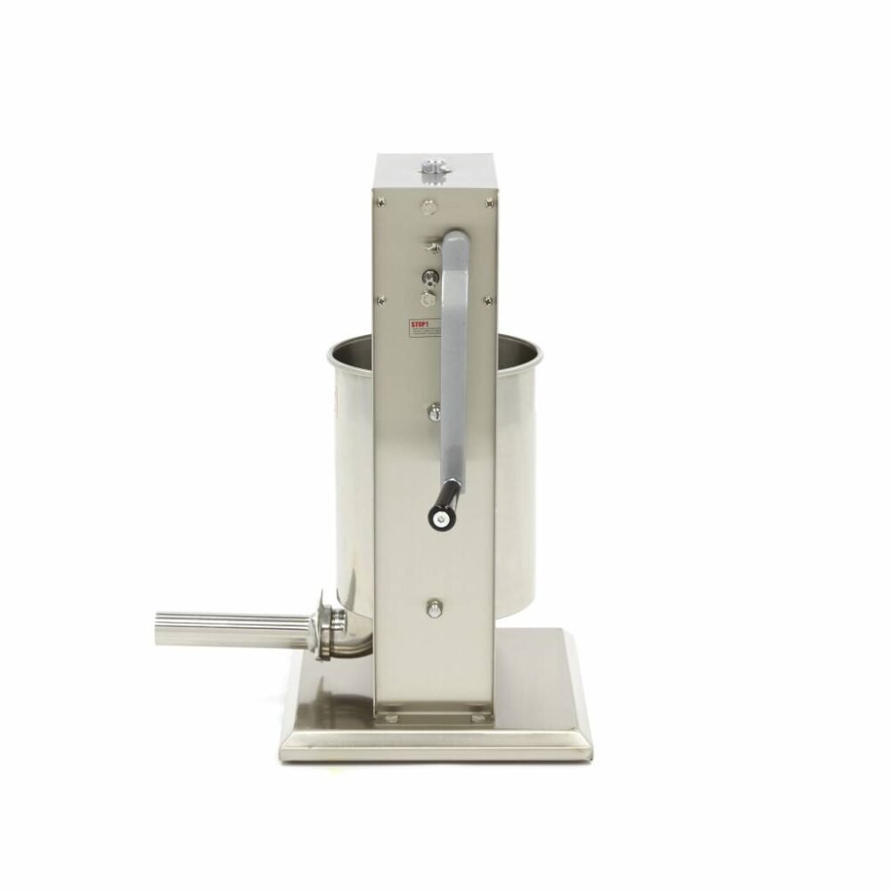 Dešrų kimštuvas 10L - vertikalus - su 4 pildymo vamzdžiais