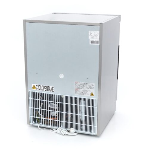 Fridge - 200L - 3 Adjustable Shelves - Stainless Steel