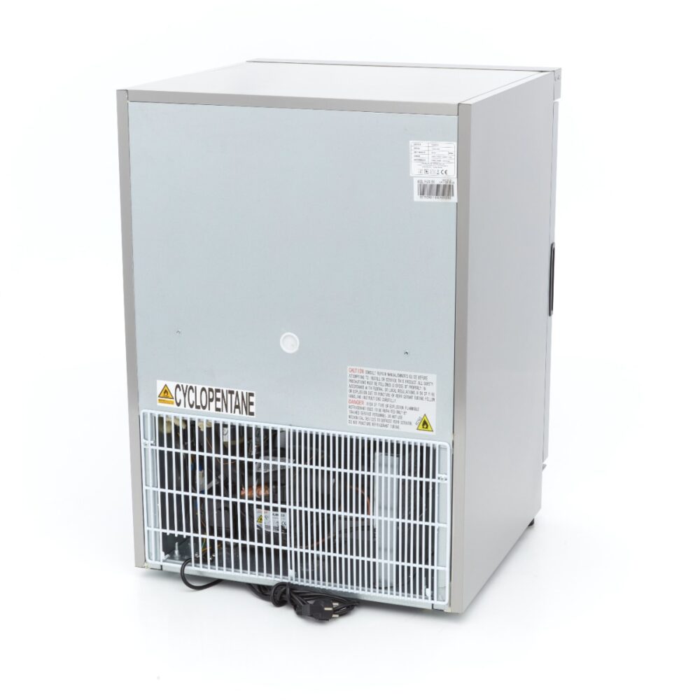 Freezer - 200L - Stainless Steel - with Glass Door