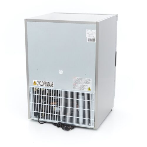 Freezer - 200L - Stainless Steel - with Glass Door