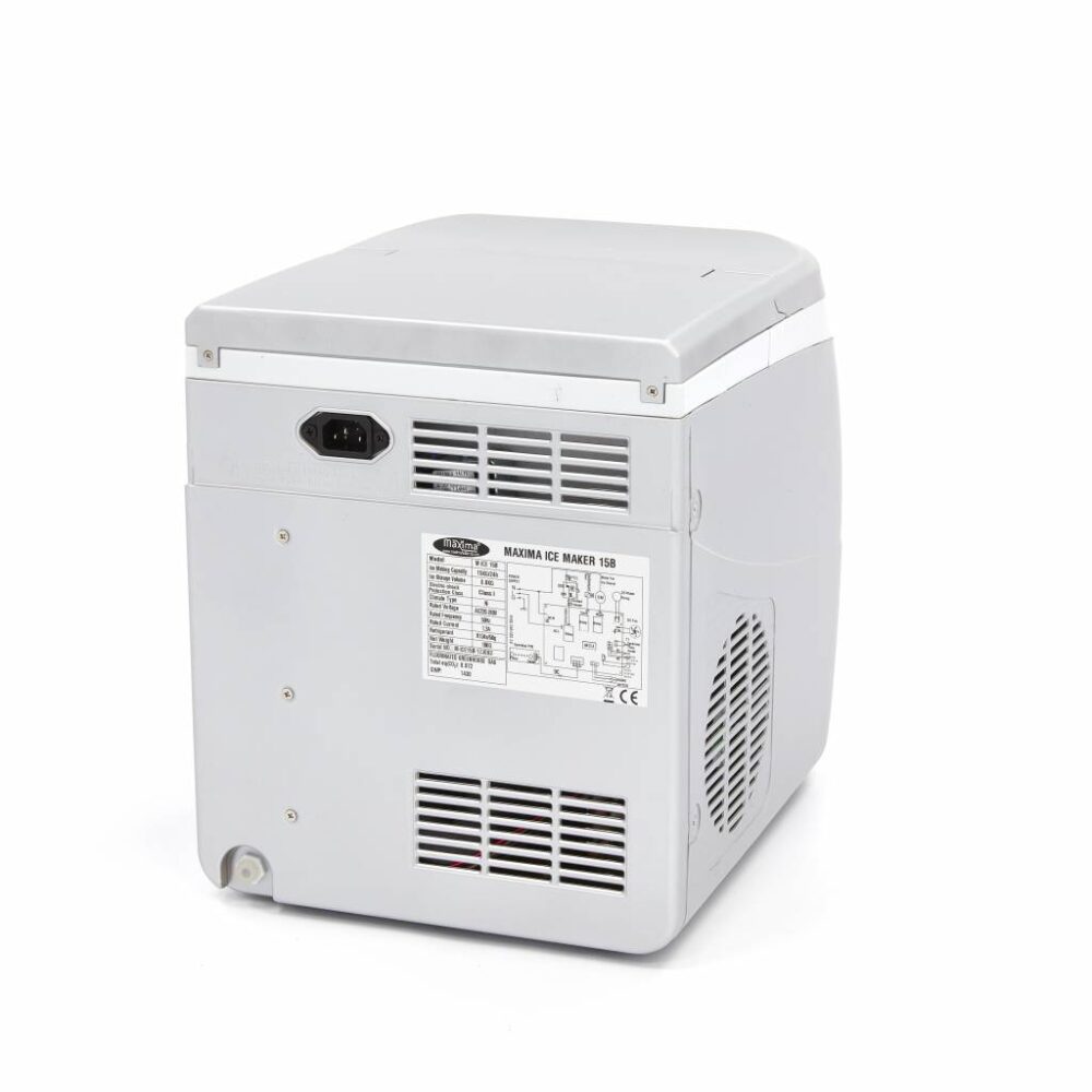Ice Machine - 15kg/day - Bullet Cubes - Air Cooled