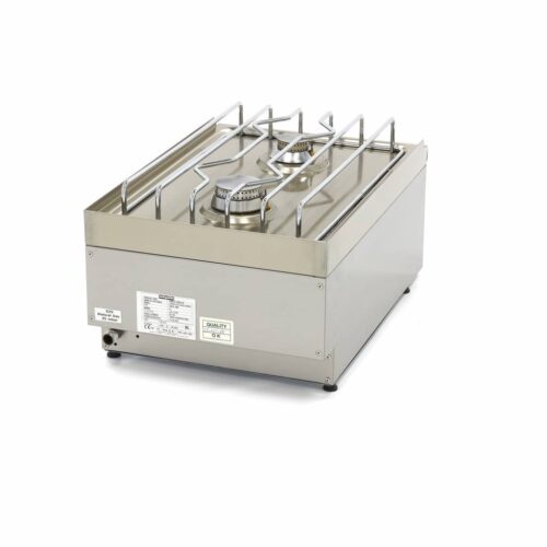 Commercial Grade Cooker - 2 Burners - Single Unit - 60cm Deep - Gas