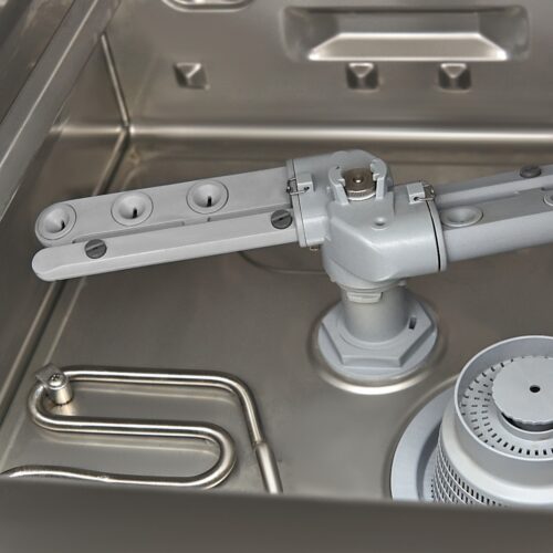 Glass Washer - 35 x 35cm - with Rinse Aid Pump